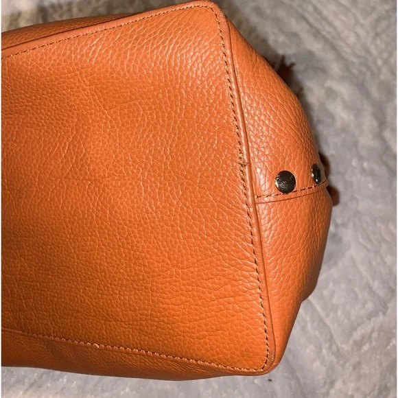 Laggo Remy British Tan Leather studded Tote